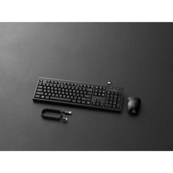 Kensington - Keyboard and mouse set - Wireless - Rechargeable (K75560ES)