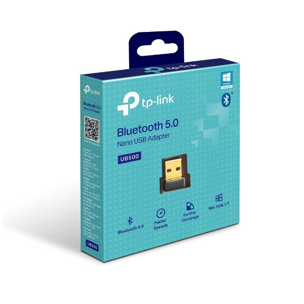 TP-Link UB500 Adaptador Bluetooth 5.0, Nano USB 2.0 (UB500)