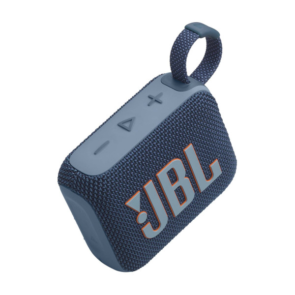 JBL Go 4 - Altavoz - para uso portátil - inalámbrico - Bluetooth - controlado por aplicación - 4.2 vatios - azul (JBLGO4BLUAM)