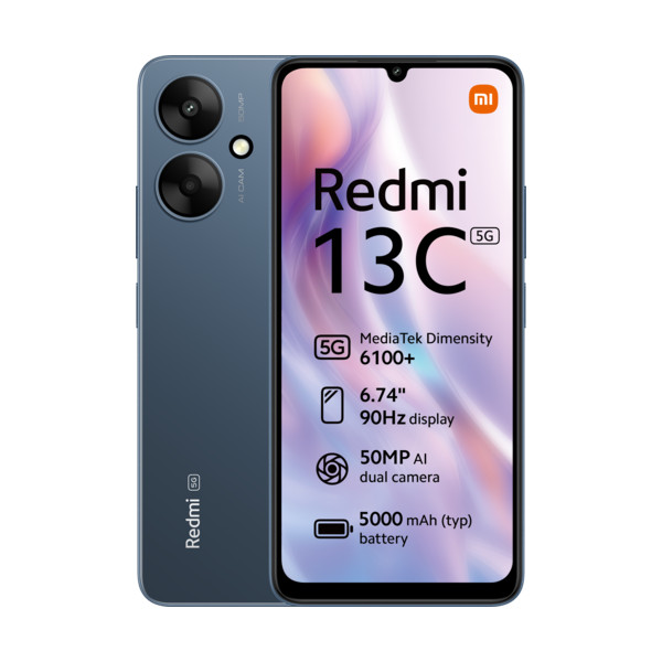 Xiaomi Redmi 13C - Smartphone - Android - 8GB RAM - 256GB ROM - Twilight Blue (55769)
