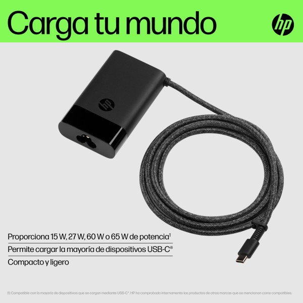 HP USB-C 65W LAPTOP CHARGER LTNA (671R2AA#ABM)