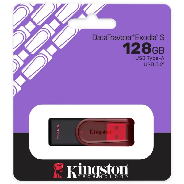 Kingston - USB flash drive - USB 3.0 - LATAM Red Casing DT