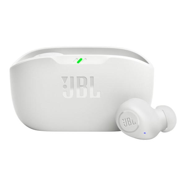 JBL Wave Buds - Auriculares inalámbricos con micro - en oreja - Bluetooth - blanco (JBLWBUDSWHT)