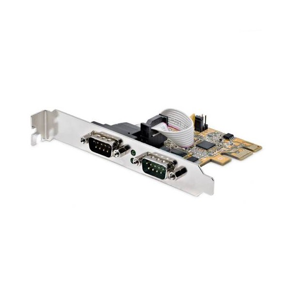 2-PORT PCI EXPRESS RS232 SERIAL CARD