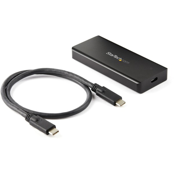 Cofre Porta SSD M.2 StarTech USB 3.1 10Gbps para NVMe Comp 2230 2242 2260 2280 (M2E1BRU31C)