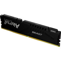 Kingston FURY Beast - DDR5 - módulo - 8 GB - DIMM de 288 contactos - 6000 MHz / PC5-48000 - CL36 - 1.35 V - sin búfer - on-die ECC - negro