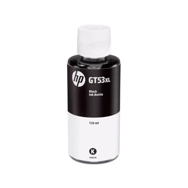 Botella de tinta HP GT53XL Oem 135 ml, negro Original