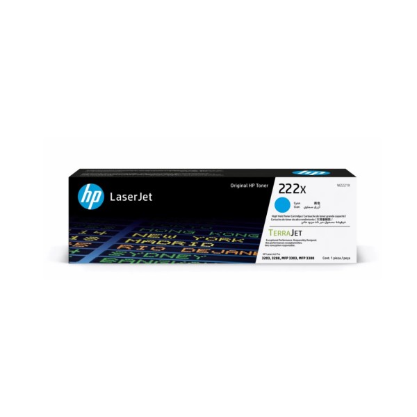 TONER  LASERJET  222X CARTRIDGE AZUL (W2221X)