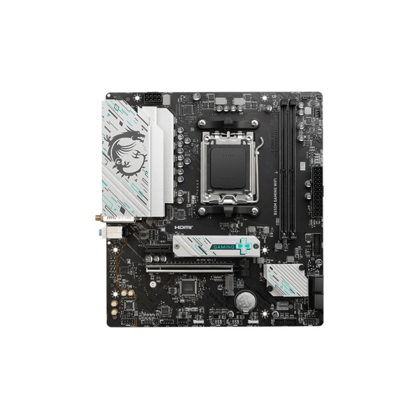 Placa Madre MSI B650M GAMING WIFI, AM5, DDR5, HDMI/DP, USB-C, 2.5G LAN, BT 5.3, mATX (911-7E30-009)