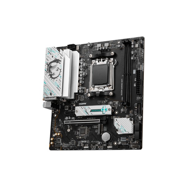Placa Madre MSI B650M GAMING WIFI, AM5, DDR5, HDMI/DP, USB-C, 2.5G LAN, BT 5.3, mATX (911-7E30-009)