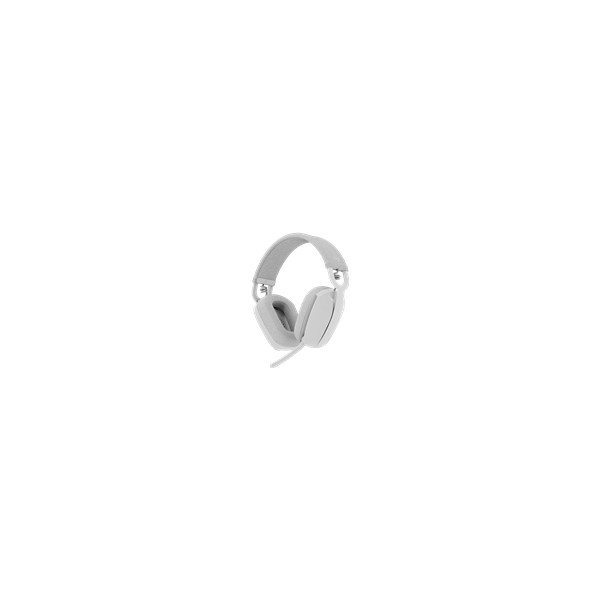 Auriculares de Tamaño Completo Logitech Zone Vibe 100  Bluetooth Inalámbrico (Blanco Hueso) (981-001218)
