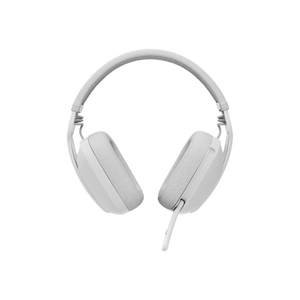 Auriculares de Tamaño Completo Logitech Zone Vibe 100  Bluetooth Inalámbrico (Blanco Hueso) (981-001218)