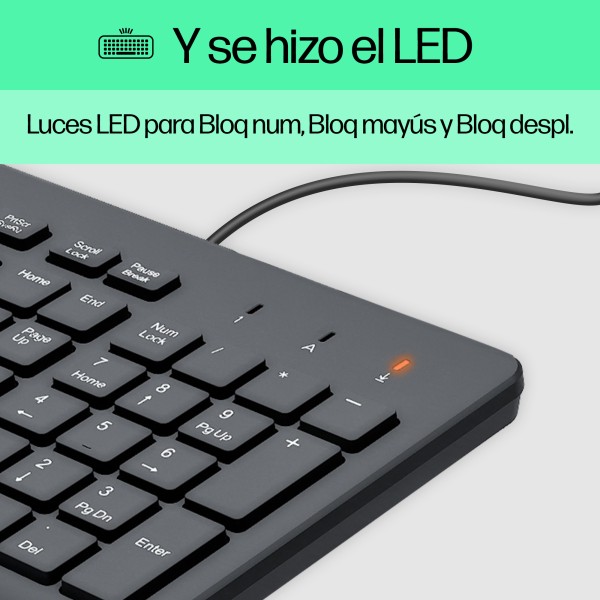 150 WD USB-A KBD (664R5AA#ABM)