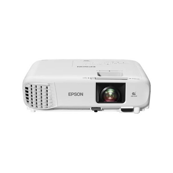 Epson - Proyector 3LCD - W49 - 3800L WXGA 1200x800 - RJ45, HDMIx2, VGAx2, RS232x2, 3,5mm in-out, USB A y B - Bocinas - 2 años (V11H983020)