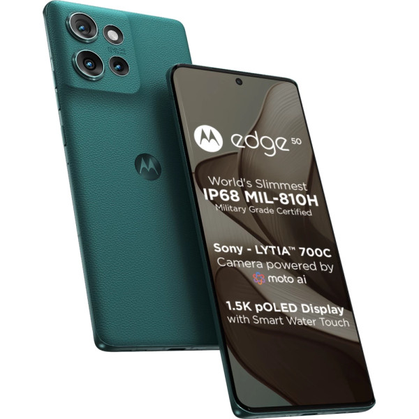 Motorola Edge 50 - Smartphone - Android - Green - Touch (PB2T0004CL)