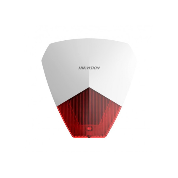 Sirena Cableada Roja DS-PS1-R Hikvision*