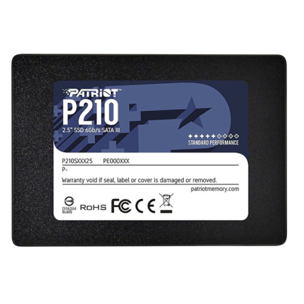 Disco Sólido SSD Patriot P210 256GB 2,5 Pulg. SATA III