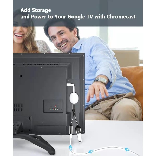 Adaptador USB C OTG con alimentación, USB C a USB hembra con adaptador OTG de carga PD de 60 W (B09CYHXDRH)