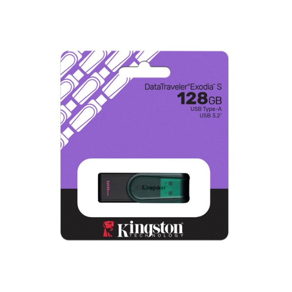 Kingston - USB flash drive - USB 3.0 - LATAM Green Casing 128GB