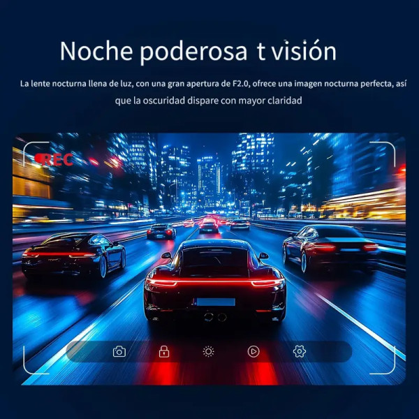 Cámara para auto ZKCAMSPY HD 1080P