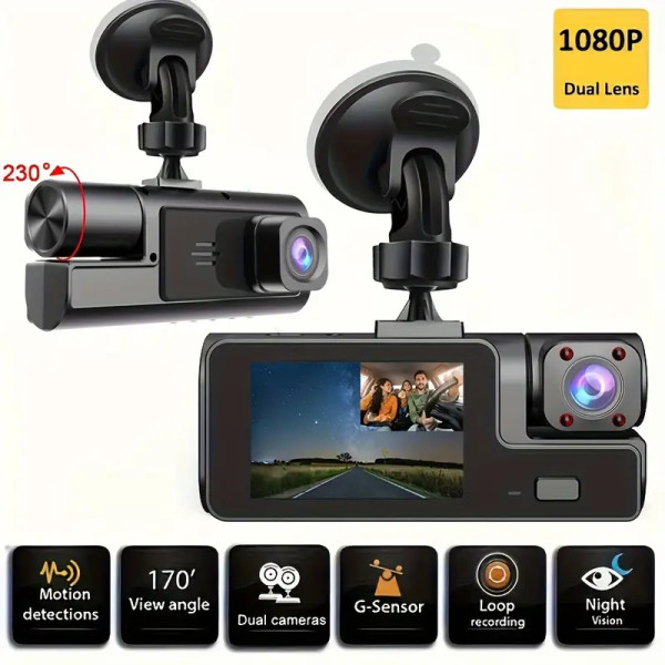 Cámara para auto ZKCAMSPY HD 1080P