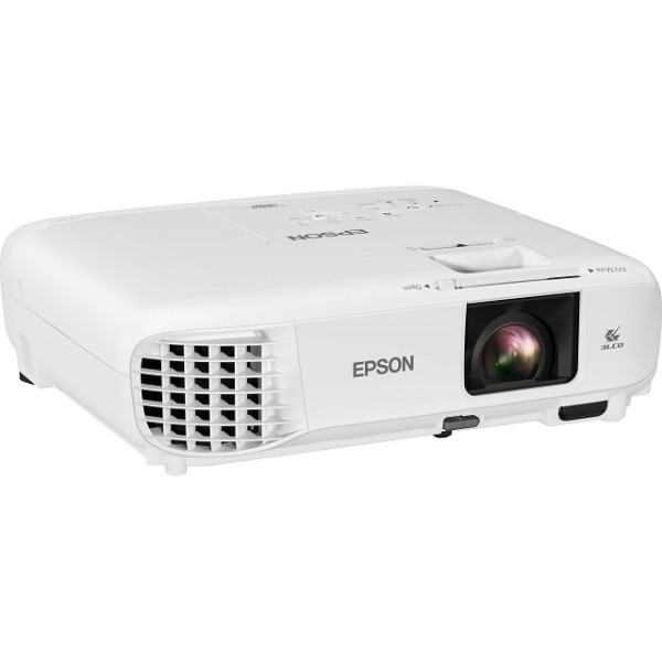 Epson PowerLite 119W: Proyector 3LCD Portátil  4000 lúmenes (blanco)  4000 lúmenes (color)  Resolución WXGA (1280 x 800)  Relación de aspecto 16:10  Conectividad LAN