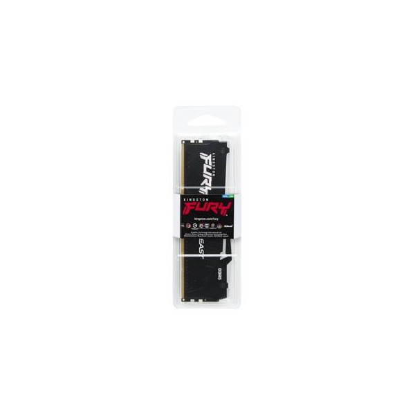 Kingston FURY Beast RGB - DDR5 - módulo - 32 GB - DIMM de 288 contactos - 5600 MT/s / PC5-44800 - CL36 - 1.25 V - sin búfer - on-die ECC (KF556C36BBEA-32)