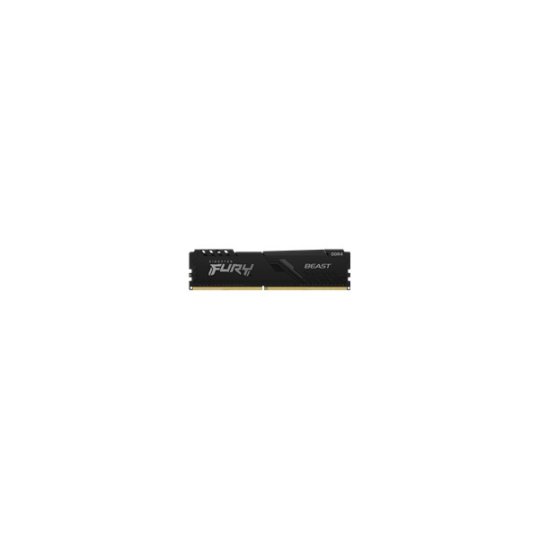 Kingston FURY Beast - DDR4 - módulo - 16 GB - DIMM de 288 contactos - 3600 MHz / PC4-28800 - CL18 - 1.35 V - sin búfer - no ECC - negro (KF436C18BB/16)