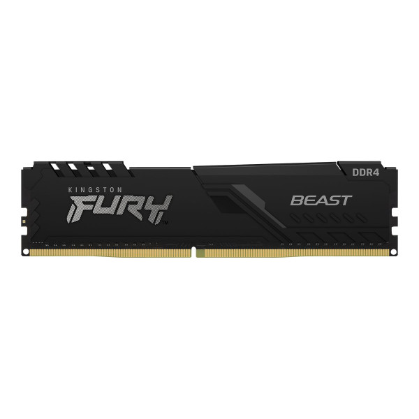 Kingston FURY Beast - DDR4 - módulo - 16 GB - DIMM de 288 contactos - 3600 MHz / PC4-28800 - CL18 - 1.35 V - sin búfer - no ECC - negro
