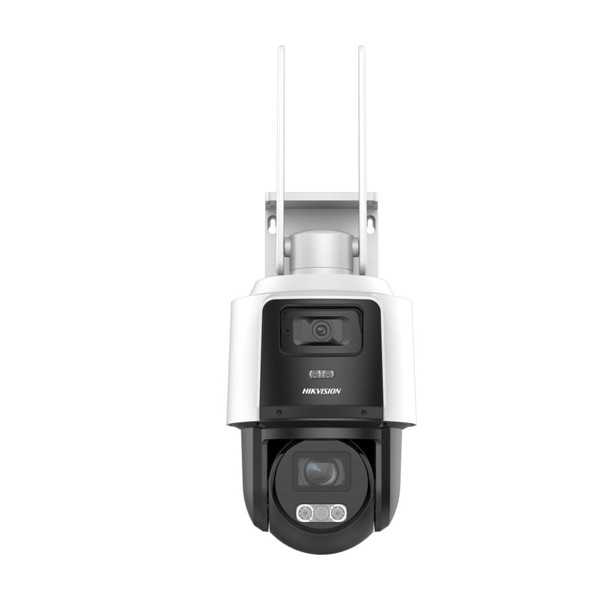 Hikvision - Surveillance camera - Indoor / Outdoor - TandemVu 4MP+4MP 4X POE PTZ 2. (DS-2SE3C404MWG-4G/14(LA))