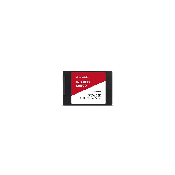 Unidad SSD Western Digital Red SA500, 2TB NAS, SATA 2.5, Lectura 560MB/s, Escritura 530MB/s (WDS200T1R0A)