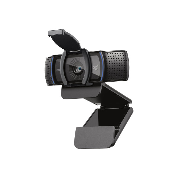 Webcam HD  Logitech C920e con Cable USB 2.0 y Audio Integrado (960-001401)