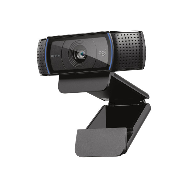 Webcam HD  Logitech C920e con Cable USB 2.0 y Audio Integrado (960-001401)