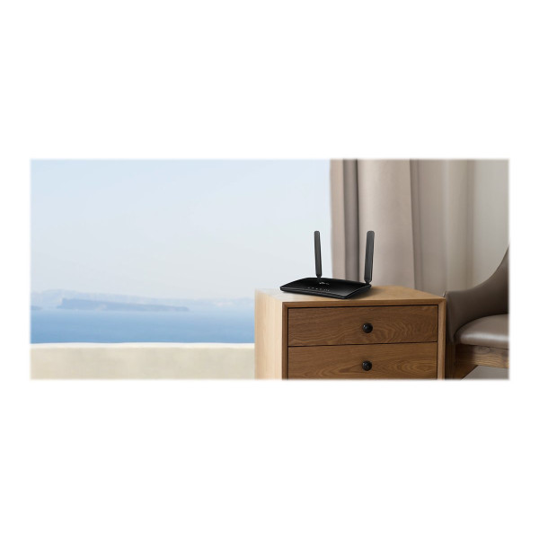 TP-LINK TL-MR150 - Enrutador inalámbrico - WWAN - conmutador de 4 puertos - Wi-Fi - 2,4 GHz (TL-MR150)
