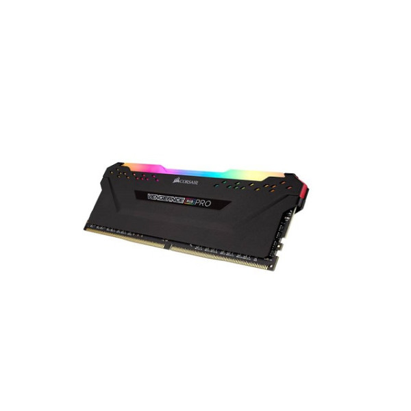 CORSAIR Vengeance RGB PRO - DDR4 - módulo - 8 GB - DIMM de 288 contactos - 3200 MHz / PC4-25600 - CL16 - 1.35 V - negro (CMW8GX4M1E3200C16)