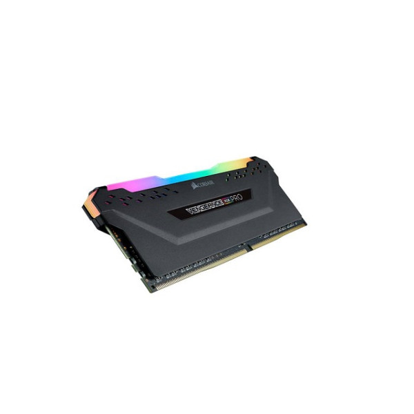 CORSAIR Vengeance RGB PRO - DDR4 - módulo - 8 GB - DIMM de 288 contactos - 3200 MHz / PC4-25600 - CL16 - 1.35 V - negro