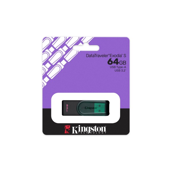 Kingston - USB flash drive - USB 3.0 - LATAM Green Casing