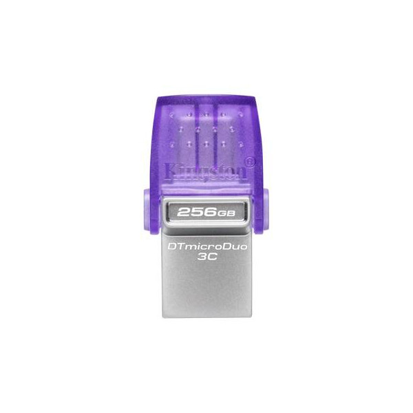 Kingston DataTraveler microDuo 3C - Unidad flash USB - 128 GB - USB 3.2 Gen 1 / USB-C