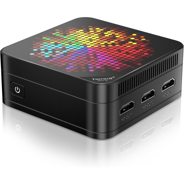 TUREWELL  MINI PC HSI-95 Alder Lake N95 QUAD-CORE 3.40GHZ 16GB 512GB M2 SSD (B0FZJCMYC1)