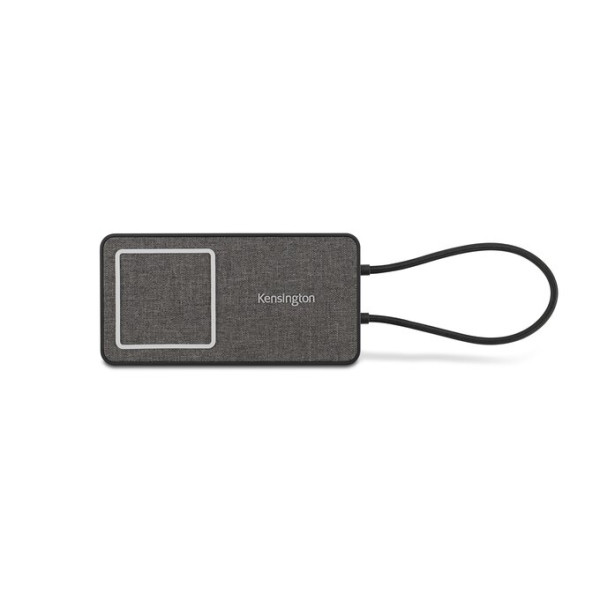 Adaptador Multipuerto HUB Kensington SD1700P USB-C, 4k, USB-A, USB-C, HDMI, Ethernet, Carga Qi (K32800WW)