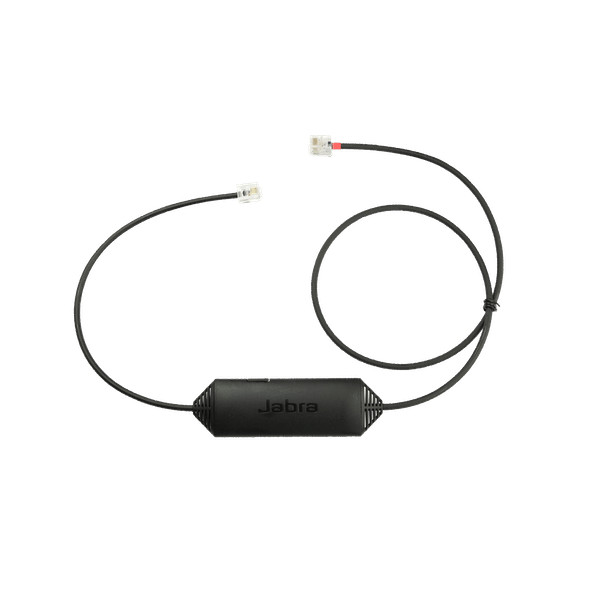 Jabra LINK - Adaptador de interruptor de gancho electrónico para auriculares inalámbricos, teléfono VoIP