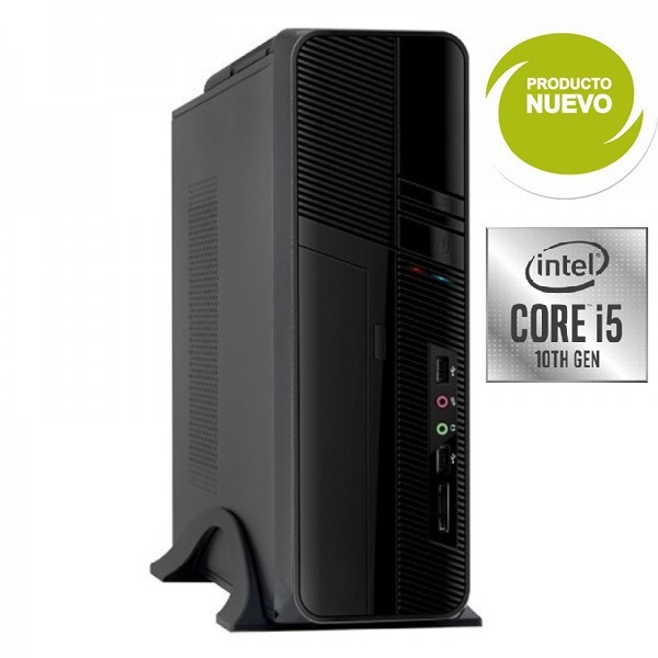 PC Desktop Slim, Intel Core I5-10400, 8GB Ram, 256GB SSD, Freedos