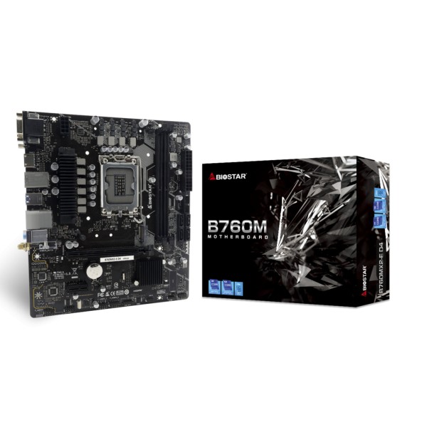 Placa Madre Biostar B760MX2-E D4 Micro ATX Intel 1700 DDR4