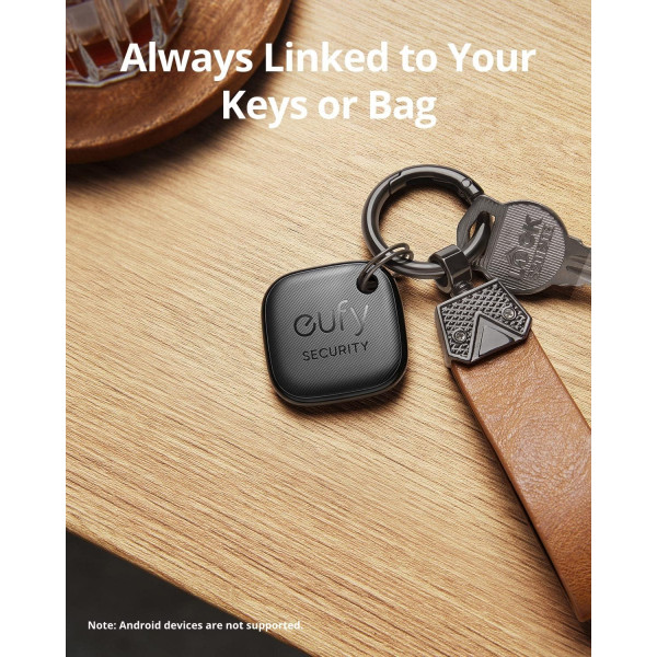Localizador Eufy Security SmartTrack (Pack 4) (X003KMVGUJ)