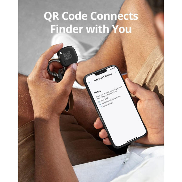 Localizador Eufy Security SmartTrack (Pack 4) (X003KMVGUJ)