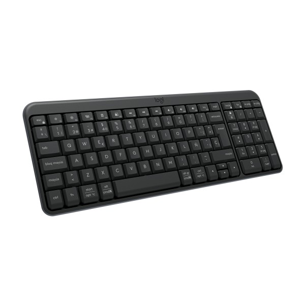 Logitech -K250 Compact Bluetooth Wireless Keyboard - Spanish - Graphite (920-013445)