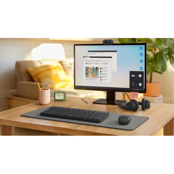 Logitech -K250 Compact Bluetooth Wireless Keyboard - Spanish - Graphite (920-013445)