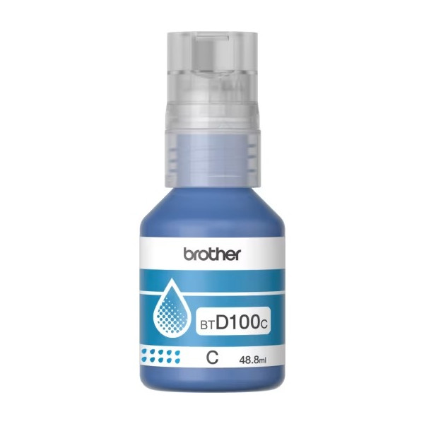 Tinta Brother BTD100C Cyan (BTD100C)