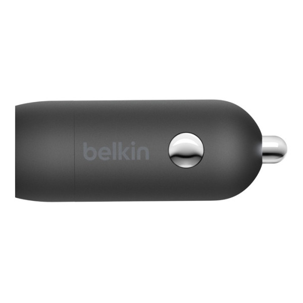 Cargador de coche USB-C de 30 W + cable USB-C a Lightning (CCA004bt1MBK-B5)
