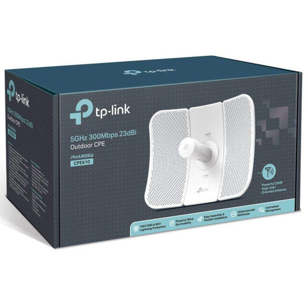 TP-Link - Wireless access point - 5GHz 300Mbps 23dBi (CPE610)